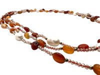 Bracciale Domar Donna Bracciale pietre dure in Lega metallica Corniola BR-SHA-3 - BR-SHA-3